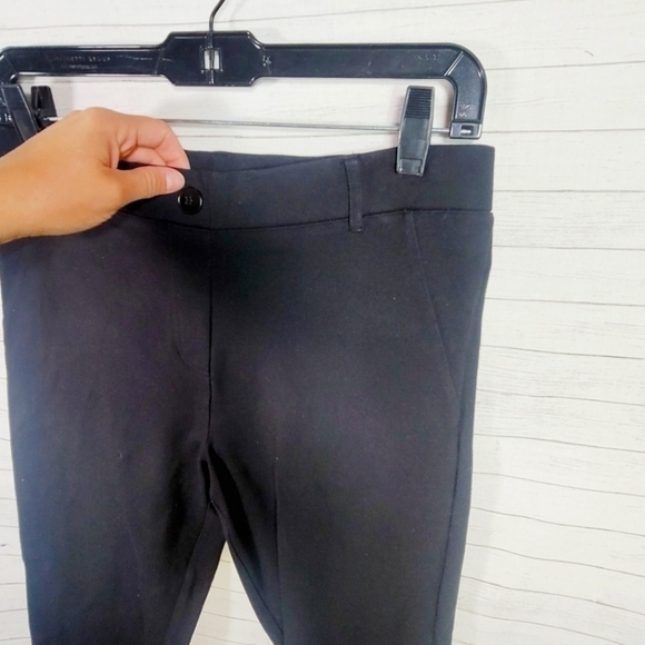 BETABRAND SKINNY STRAIGHT LEG BLACK PULL ON PANTS, SZ MEDIUM - Picture 7 of 14